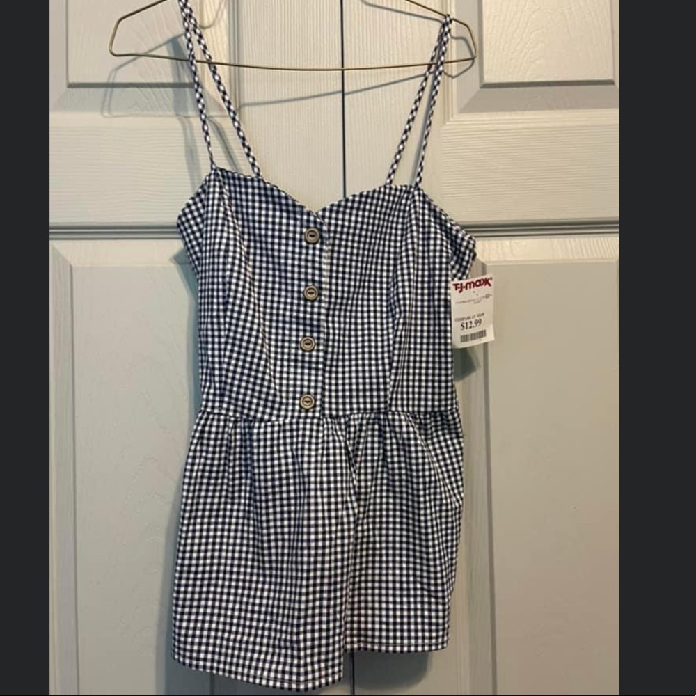 Medium plaid tank top
